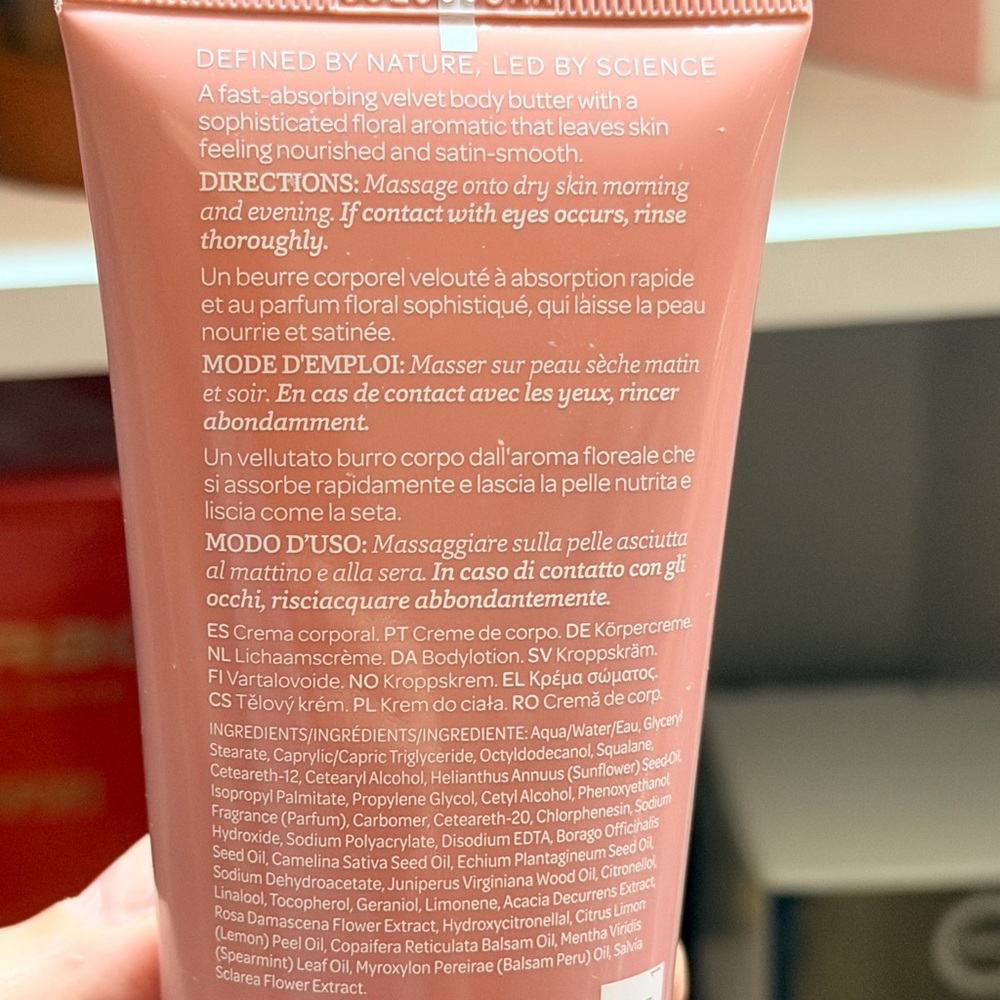 ELEMIS Rose & Mimosa Velvet Body Butter - Pink - Picture 3 of 3